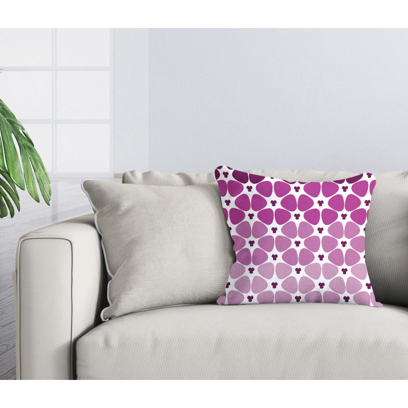 Housse et insert de coussin d'extérieur carré Shani, L 15 po x H 15 po, H 15 po x l 15 po