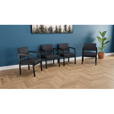 Lenox Steel Waiting Reception Commercial Grade Furniture Set | 4-Guest Chair
