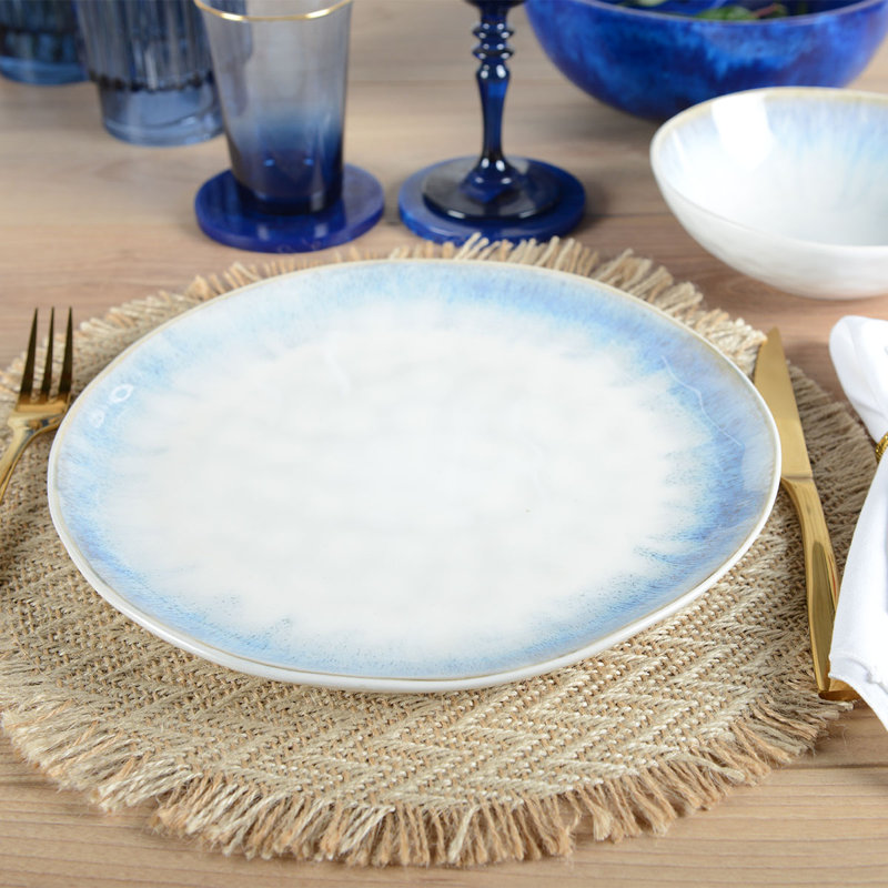 Light Blue Dinner Plate 27.7cm