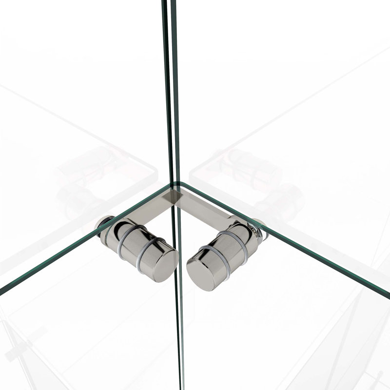Vitrine en verre avec lumières DEL