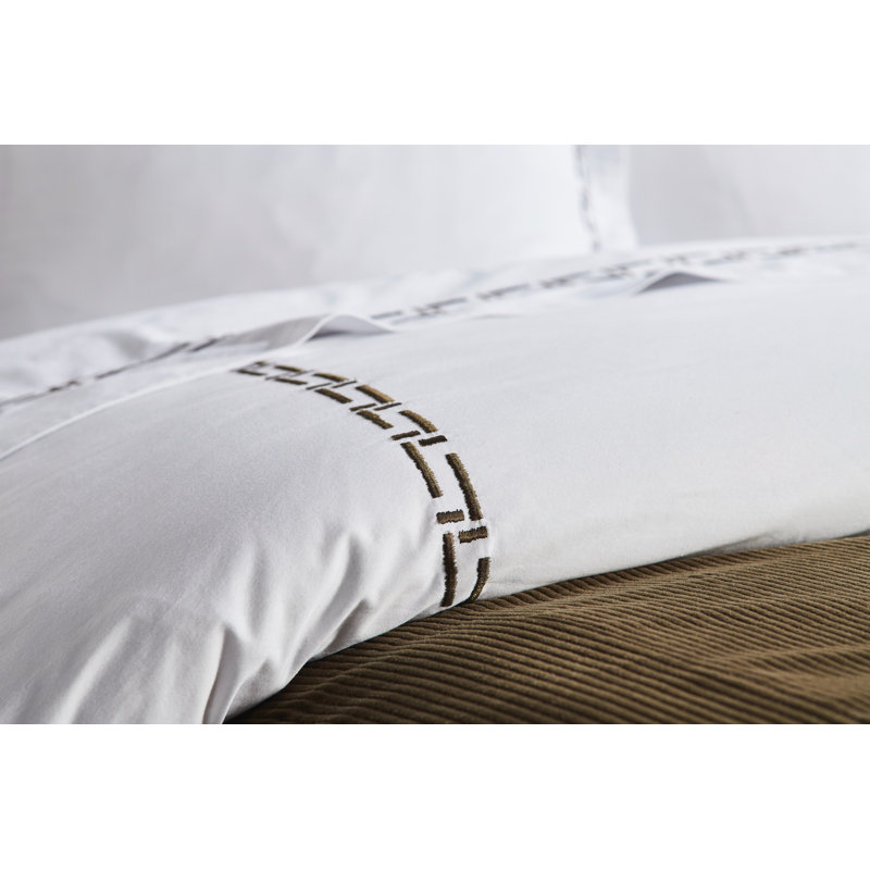 Edison Cypress Duvet Cover - King, King Duvet Cover, Tan