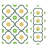 12 In. X 12 In. Vinyl Peel And Stick Backsplash, Wall Tile For Kitchen And Bathroom, Green (10 Sq. Ft.)