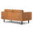 Napa 72'' Full-Grain Genuine Italian Leather Sofa-640040316