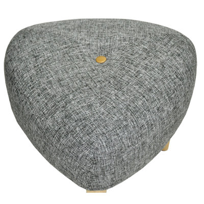 Solid + Manufactured Wood Accent Stool