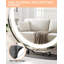 Miroir de salle de bain 19 pouces avec lumières, grand miroir de salle de bain rond à DEL avec Smart Touch 3 couleurs à intensité variable, éclairage tactile-1233570805