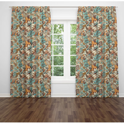 Paire de rideaux obscurcissant en polyester Bardfield