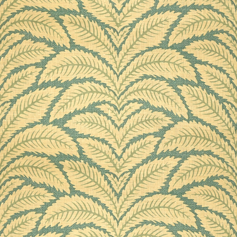 Maisonnette Talavera 100% Linen Performance Fabric, Aqua