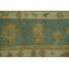 Tapis turc vert Oushak 10 x 14