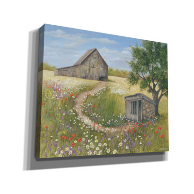 'Country Wildflowers II' by Pam Britton, Canvas Wall Art