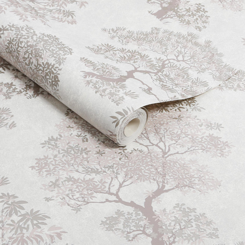 Superfresco Elmwood Duck Egg Wallpaper, Brown
