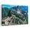 Vue en plongée des ruines d'anciens bâtiments, ruines incas, Machu Picchu, Pérou, architecture contemporaine abstraite, art urbain