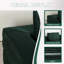 Canapé-lit à compression, canapé de plancher moderne avec coussin pour la chambre du salon, tissu en velours côtelé, aucun assemblage requis-2091969986