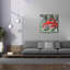 «Epic Graffiti» «Big Red Truck 4» par Annie Warren, art mural sur toile, 37 po x 37 po-118049054