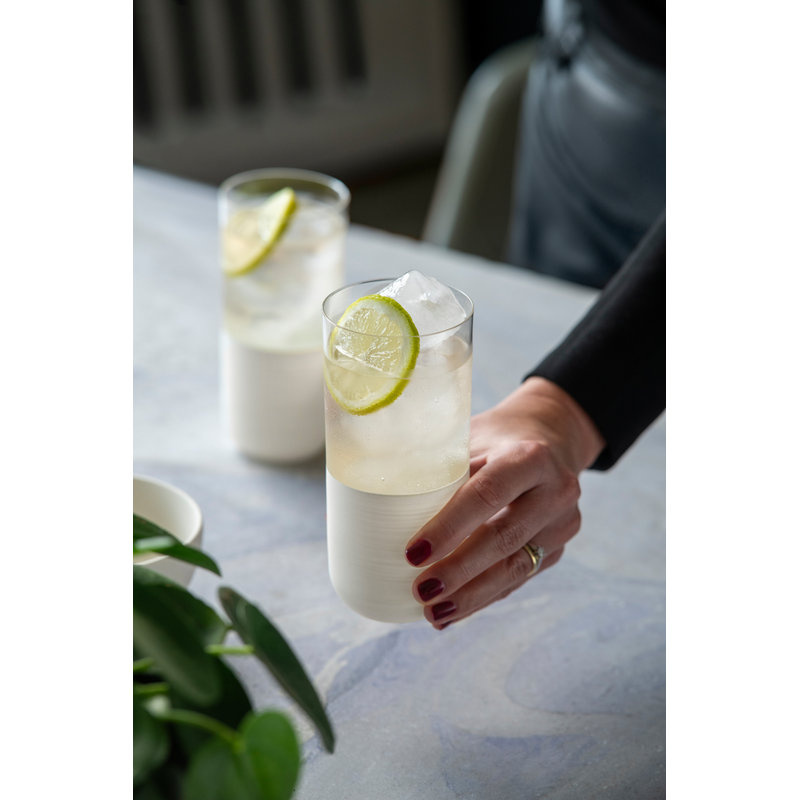 Manufacture Rock Blanc Highball Glass