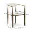 Chaises de salle à manger rembourrées à dossier bas Nayalis-1981727260-1979668548