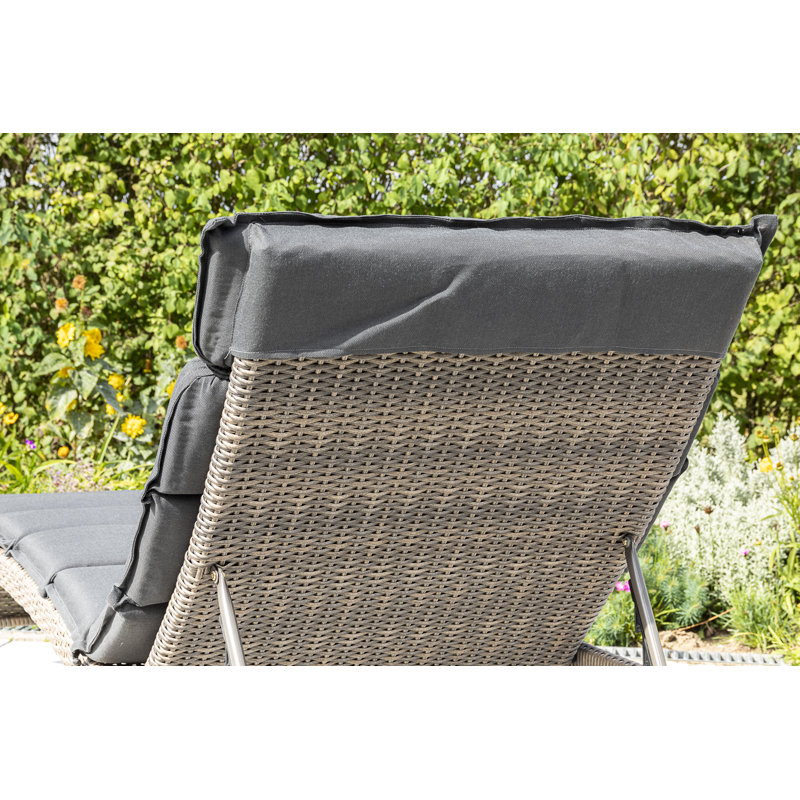 Elif 208cm Long Single Chaise with Cushions