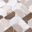 Isobel Tuscany Multicolor Polished Marble Luxury Mosaic Tile-932866716