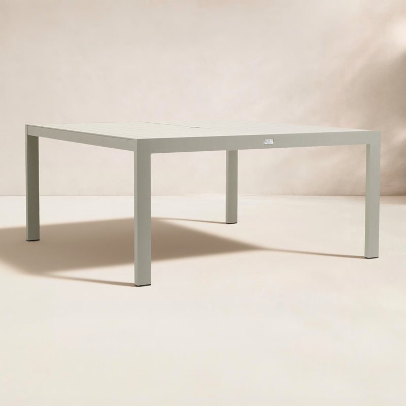 Caya Outdoor Square Dining Table, 29.5" H x 63" L x 63" W