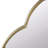Wall Mirror With Notched Edges