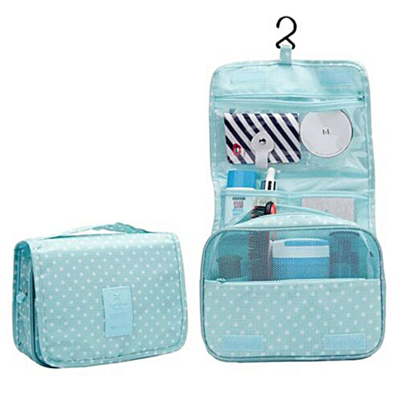 Trousse de toilette de voyage suspendue, Vert