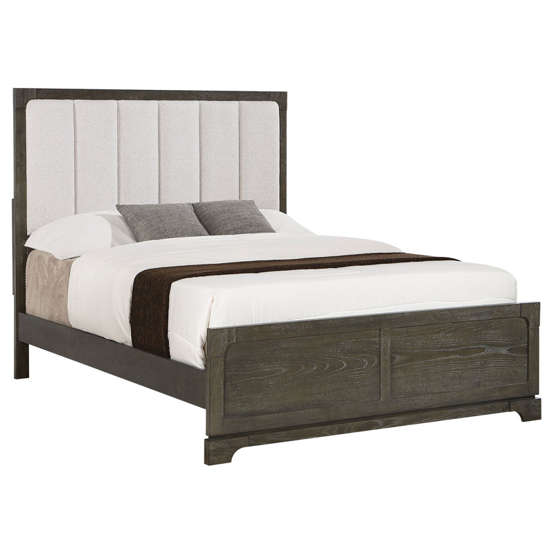 Simervill Upholstered Panel Bed, King