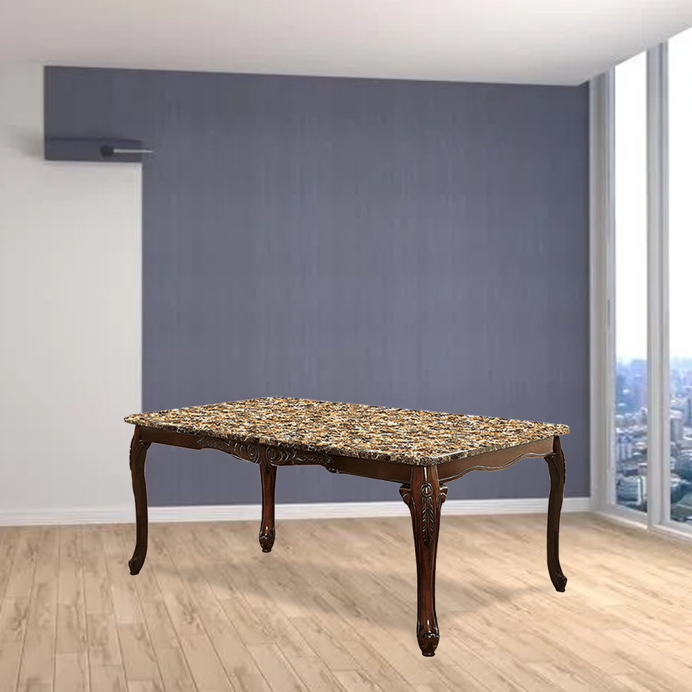 Geirmund Solid Wood Dining Table Charlton Home®