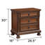 Ensemble de chambre avec lit en bois 6 pièces Eedie-70061578