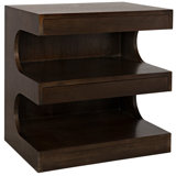 Table d'appoint en bois récupéré Radcliff