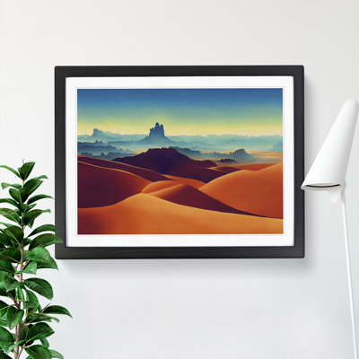 Desert In Watercolour Vol.1 - Single Picture Frame Painting