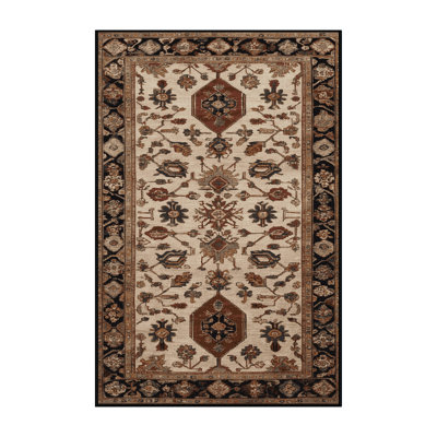 Machine Washable Turkish Brown Area Rug