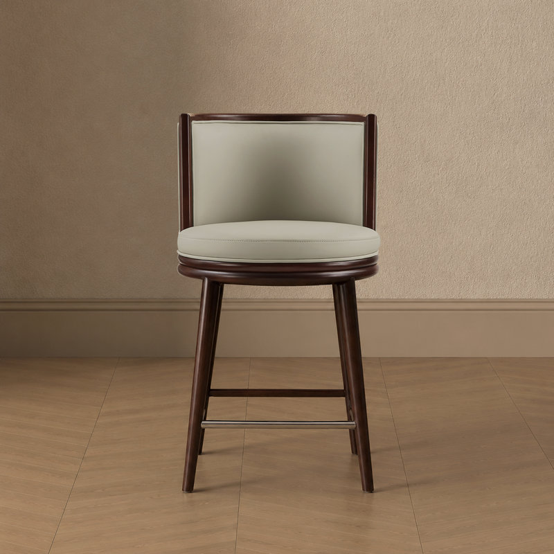 Tabouret de comptoir Evalyn, Pierre, Tabouret de comptoir (siège d'une hauteur de 26,3