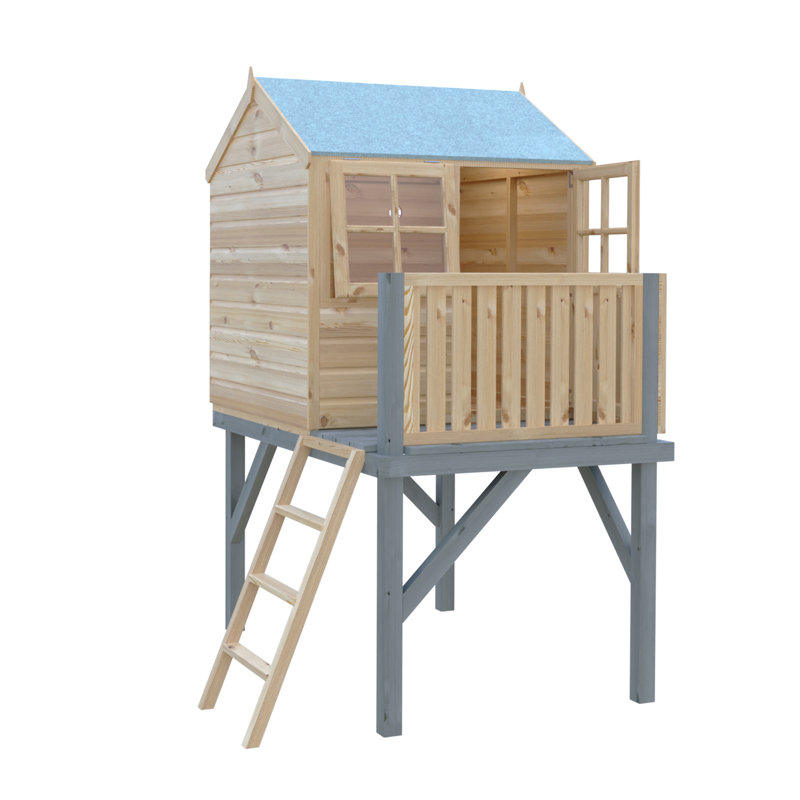 Bunny With Platform Playhouse, No
