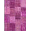 Geometric Area Rug in Pink
