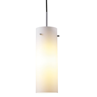 Luminaire suspendu cylindrique à 1 lumière Titan