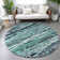 Machine Washable Indoor/Outdoor Amanda ACN2126 Striped Rug