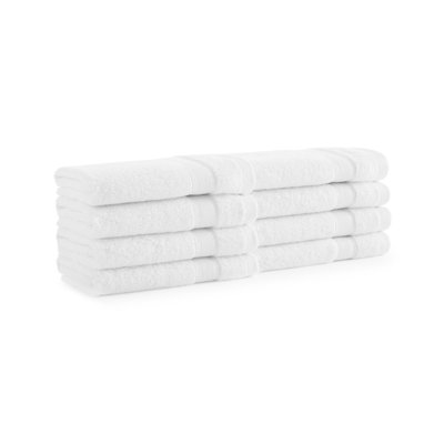 Essuie-mains turc en coton Aegean Aston & Arden 600 g / m² (paquet de 8)