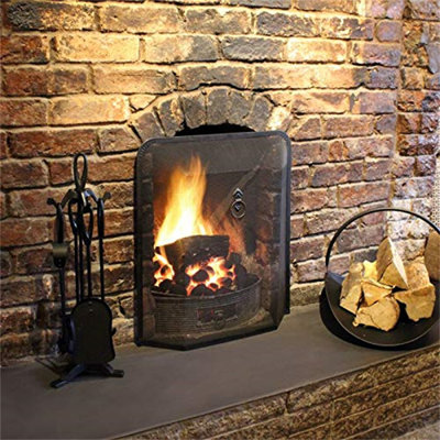 Christofer 61.5cm x 2.54cm Steel Spark Screen
