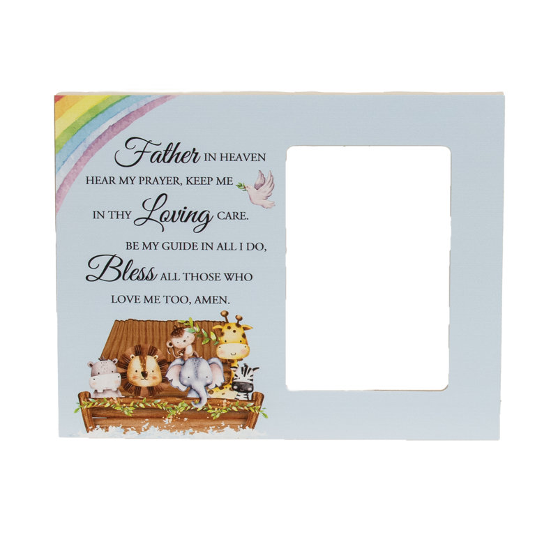Cadre photo bleu "Aimer Noah", Bleu