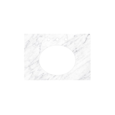 31" Single Bathroom Vanity Top
