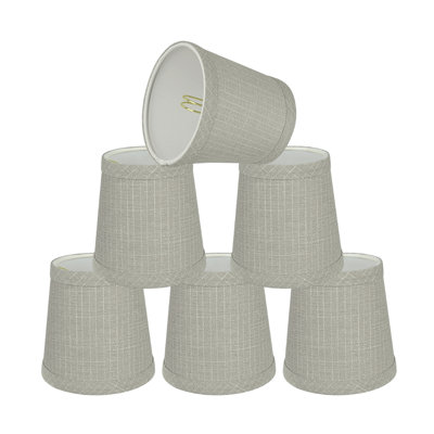4'' H Empire Candelabra Shade