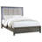 Wood LED Panel Bed Grey-1479424052