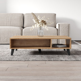 Table basse 43,3 po avec finition mate