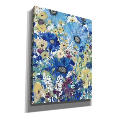 «Garden Blues I» par Tim O'toole, art mural sur toile
