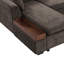 Canapé modulaire rembourré avec compartiment de rangement-868987410