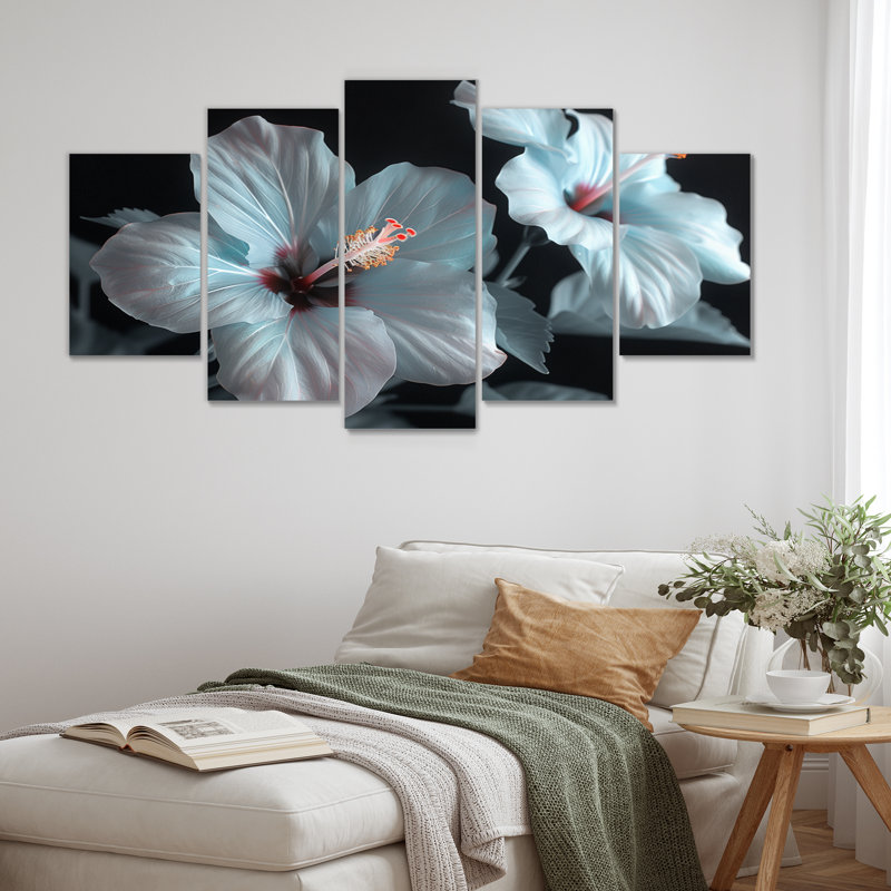 Roder - Hibiscus Wall Art Print Set