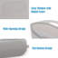 Sac de rangement réutilisable pour biberons en silicone