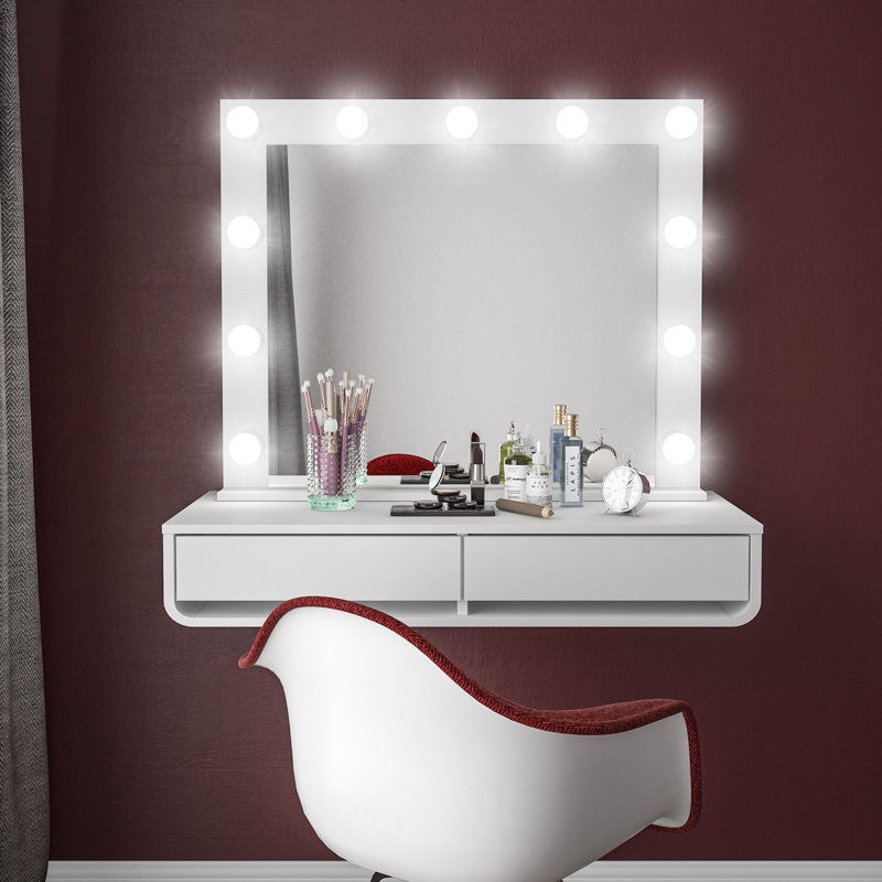  Miroir de maquillage lumineux Boahaus Sivas