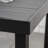 Outdoor Dining Table For 4 Person, Square, Aluminum Metal Legs For Garden, Lawn, Patio