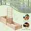 Cloverdale Wood Raised Garden Bed