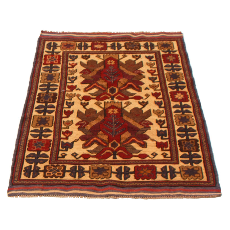 Tapis beige Tiegan 2 pi 10 po x 4 pi 3 po
